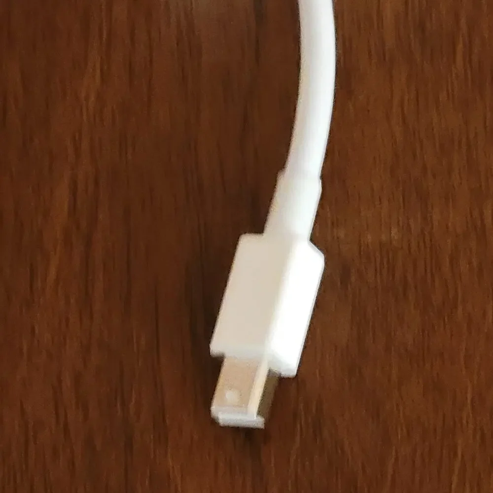 APPLE A1307 Mini Display Port Mini DP to VGA Cable Adapter Used